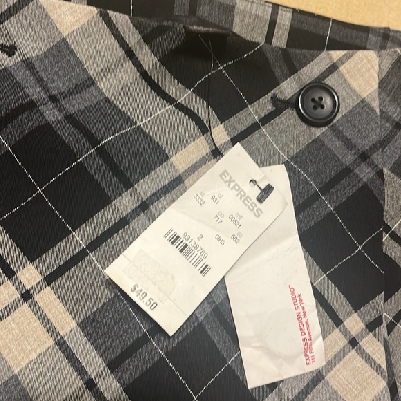 Vintage Express Pleated Skirt - Picture 4 of 5